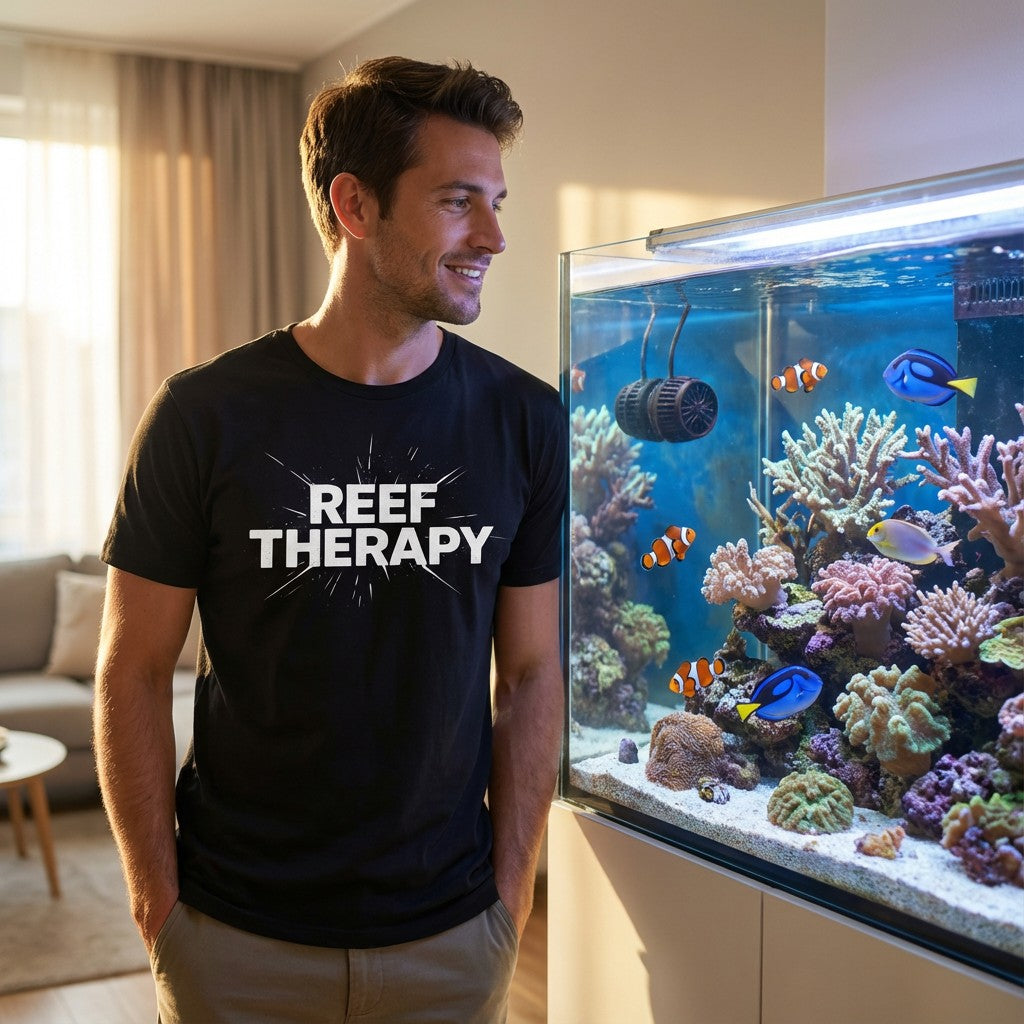 WildVero "Reef Therapy" T-Shirt – Ocean & Aquarium Lover Graphic Tee