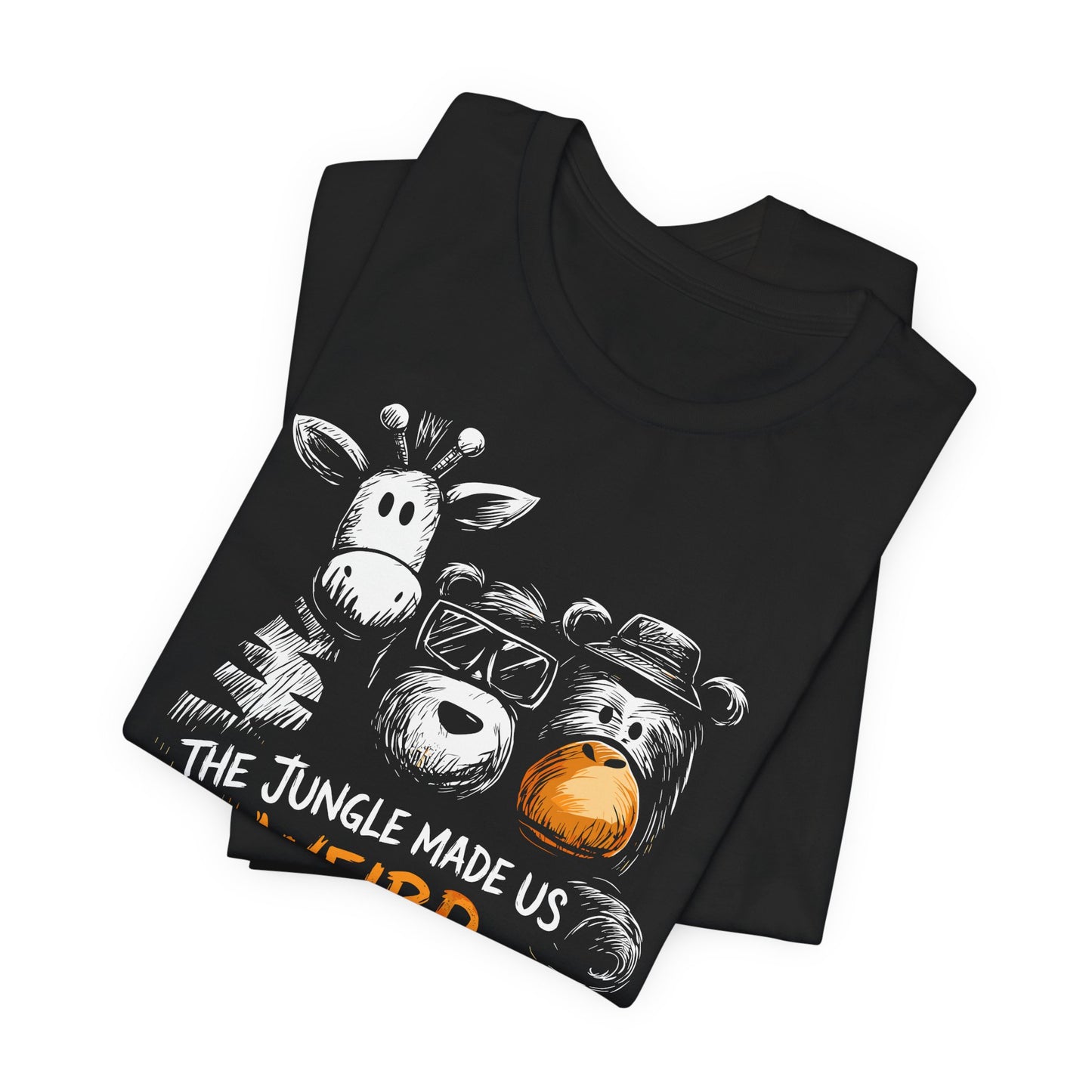 WildVero "The Jungle Made Us Weird" T-Shirt – Funny Sibling & Best Friend Squad Tee