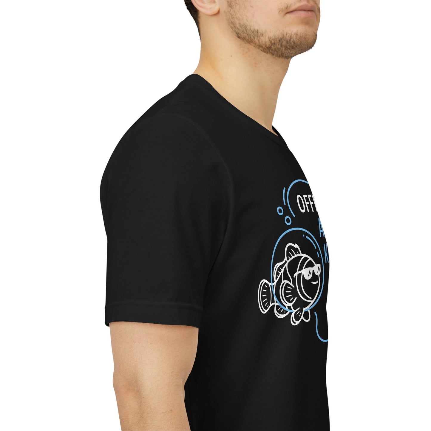 Officially A Reef Keeper Send Snacks T-Shirt – Men’s Black Aquarium Funny Tee | WildVero