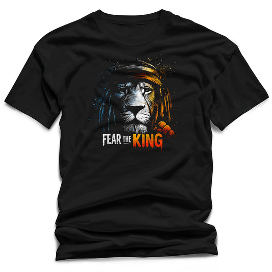 WildVero "Fear The King" T-Shirt – Urban Lion Graphic Tee