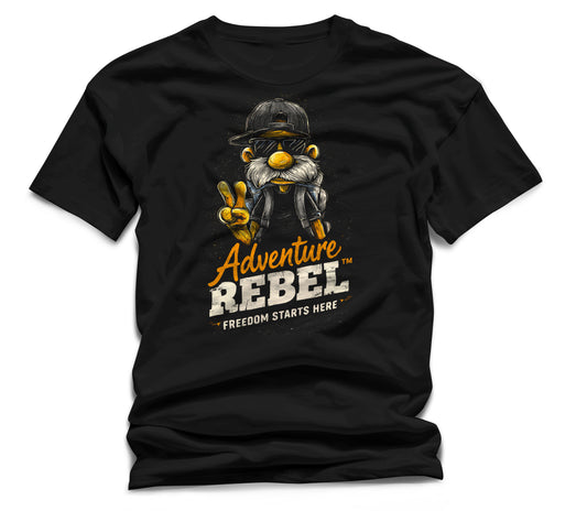 Men's Adventure Rebel Graphic Tee | Bold Gnome T-Shirt