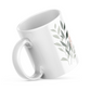 You Are Unique Mug – 11oz Sublimation Ceramic Mug, Inspirational Botanical Coffee Cup