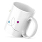 Floral Bird Mug – 11oz Sublimation Ceramic Mug, Cute Nature Coffee Cup