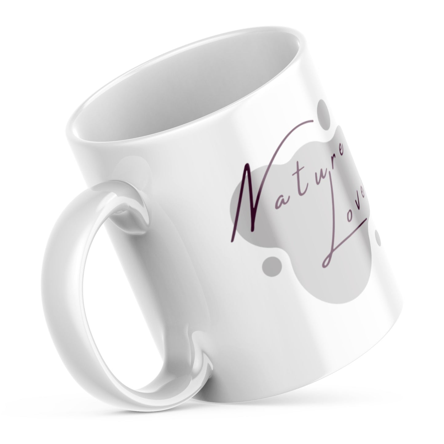 Nature Lover Mug – 11oz Sublimation Ceramic Mug, Minimal Nature Coffee Cup