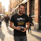 Smile Camera T-Shirt – Black Photography Tee with Graffiti Design & Happy Vintage Aesthetic