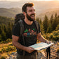 "Adventure – Create Your Own Path" Outdoor Camping T-Shirt
