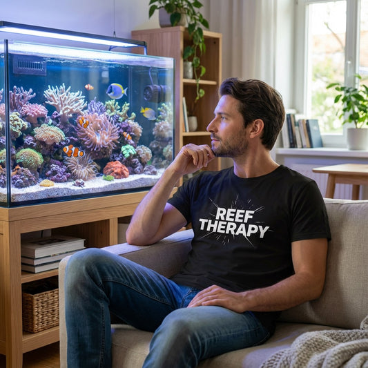 WildVero "Reef Therapy" T-Shirt – Ocean & Aquarium Lover Graphic Tee