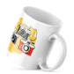 Light Shadow Moment Mug – 11oz Sublimation Ceramic Mug, Camera Lover Coffee Cup