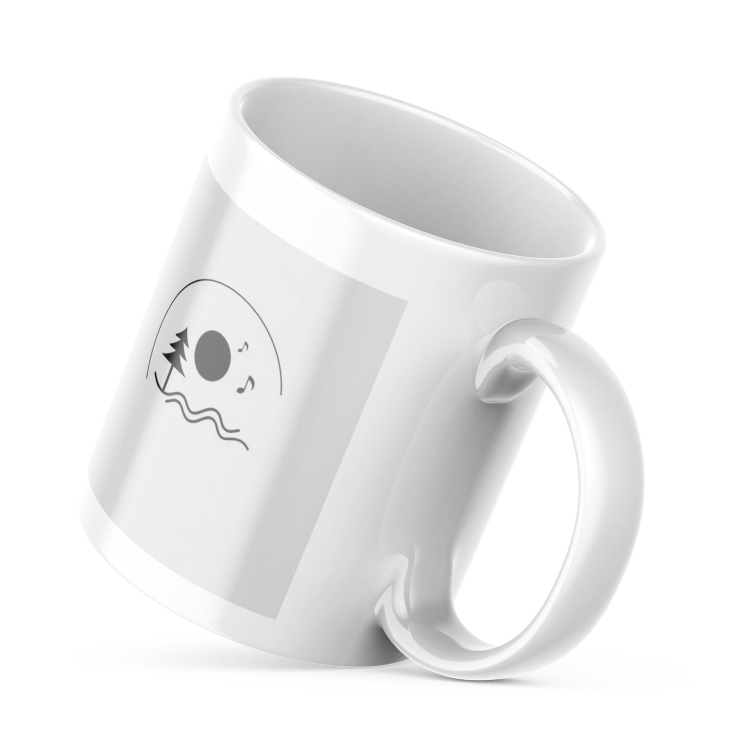 Nature Lover Mug – 11oz Sublimation Ceramic Mug, Minimal Nature Coffee Cup