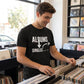 WildVero "Albums & Singles" T-Shirt – Music Lover & Vinyl Collector Graphic Tee