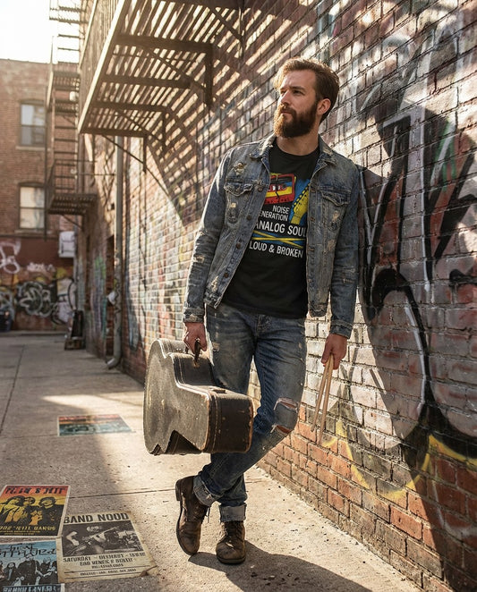 WildVero™ "Noise Generation" T-Shirt | Vintage Grunge Cassette & Punk Rock Tee