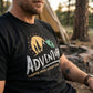 Adventure Wander More Worry Less T-Shirt – Mountain Hiking Graphic Tee