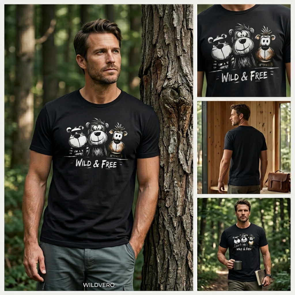 The Jungle Made Us Weird T-Shirt – Funny Jungle Animal Graphic Tee