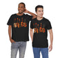 Black Acoustic Heritage t-shirt with five vintage acoustic guitars in warm earth tones