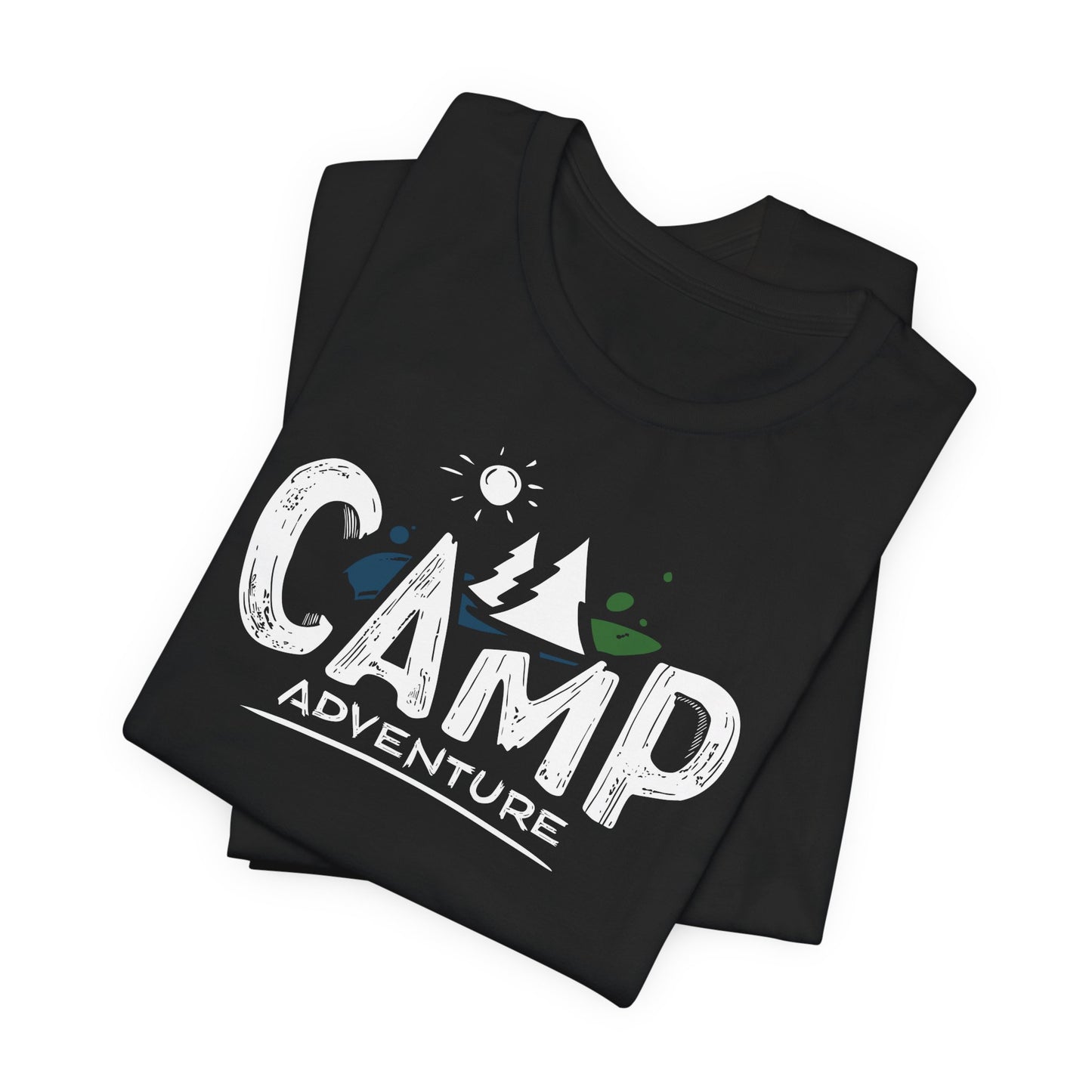 Camp Adventure T-Shirt – Mountain Outdoor Graphic Tee