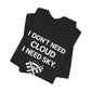WildVero "I Don't Need Cloud I Need Sky" T-Shirt – Digital Detox & Hiking Tee