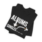 WildVero "Albums & Singles" T-Shirt – Music Lover & Vinyl Collector Graphic Tee