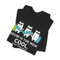 WildVero "Meow Is The New Cool" T-Shirt – Funny Surfing Cats & Summer Beach Graphic Tee