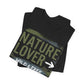 "Nature Lover: Wild & Free" T-Shirt – Grunge Outdoor & Hiking Graphic Tee