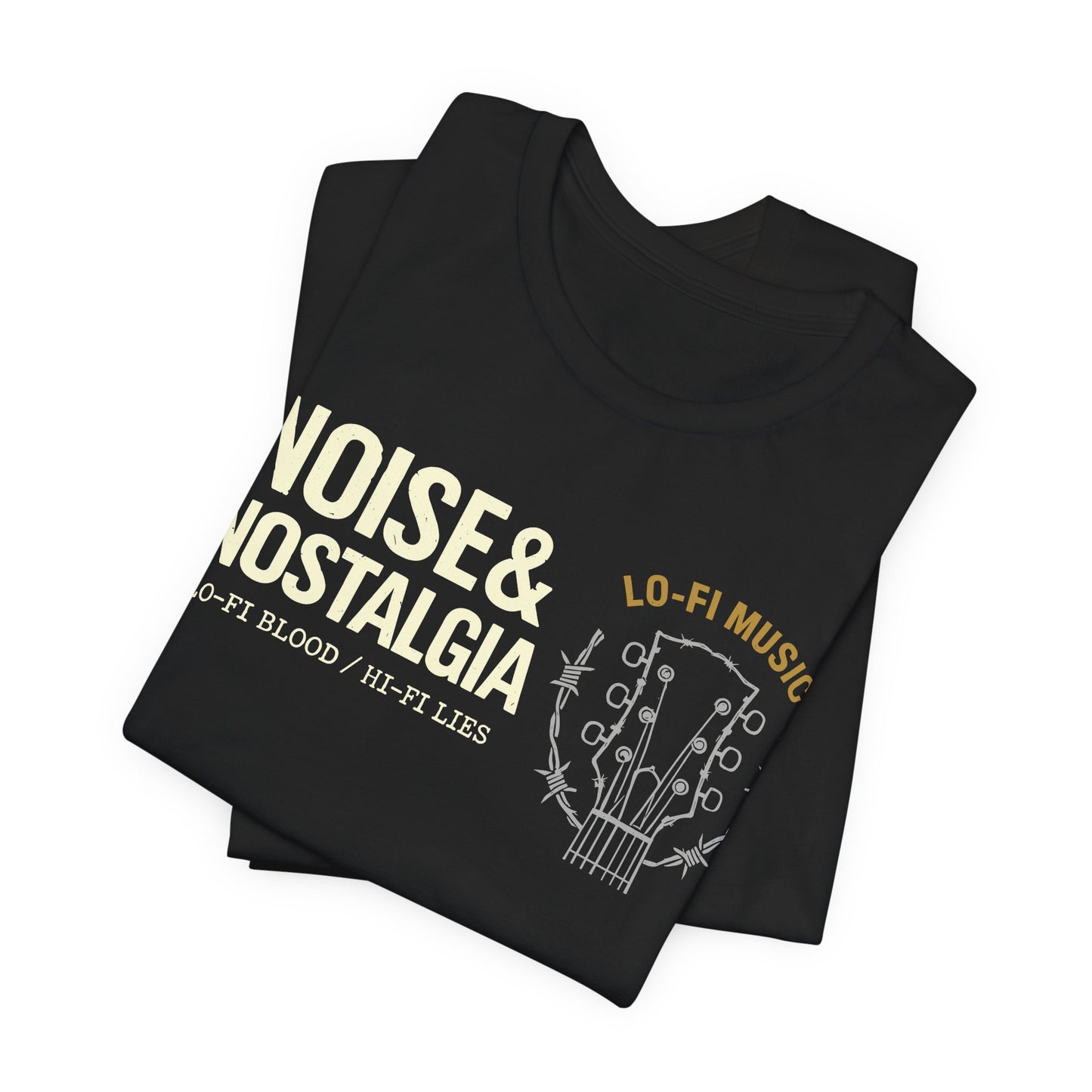 WildVero™ "Noise & Nostalgia" T-Shirt | Lo-Fi Music & Grunge Guitar Tee