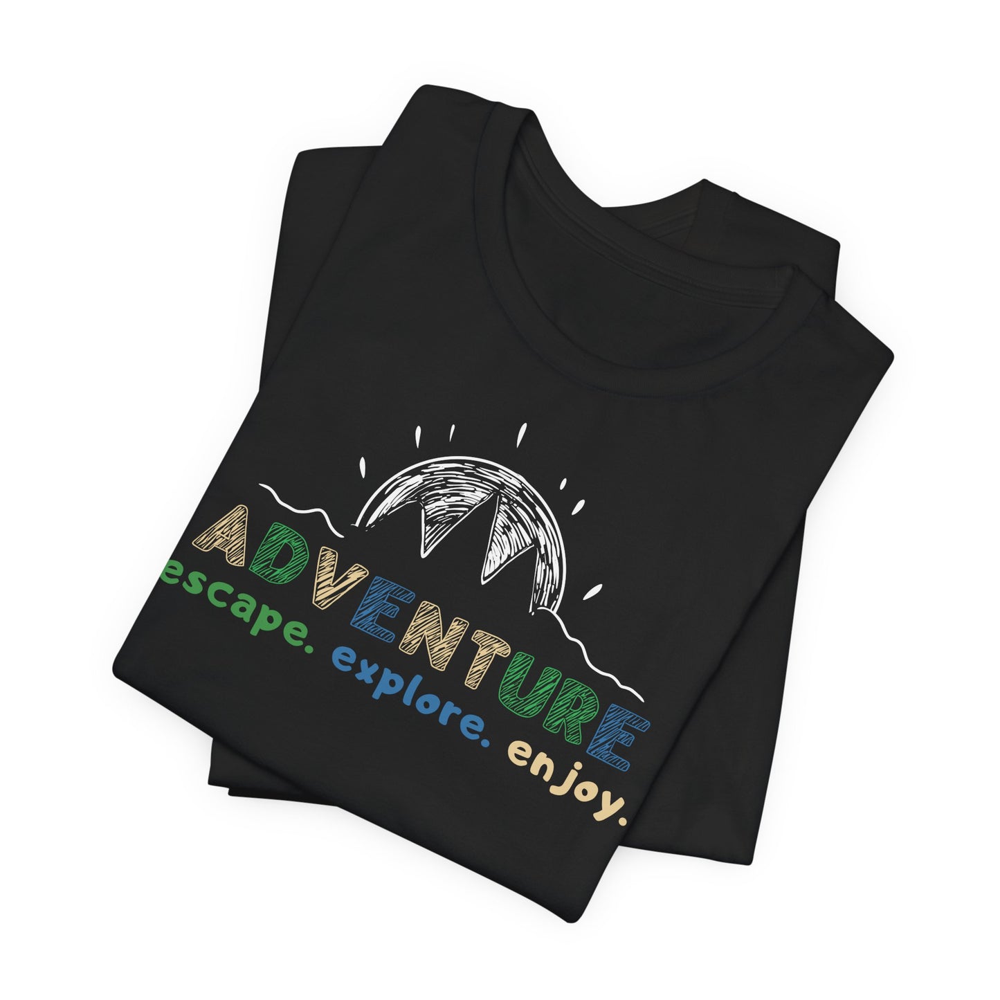 Adventure nature travel t-shirt from WildVero for hikers and outdoor lovers