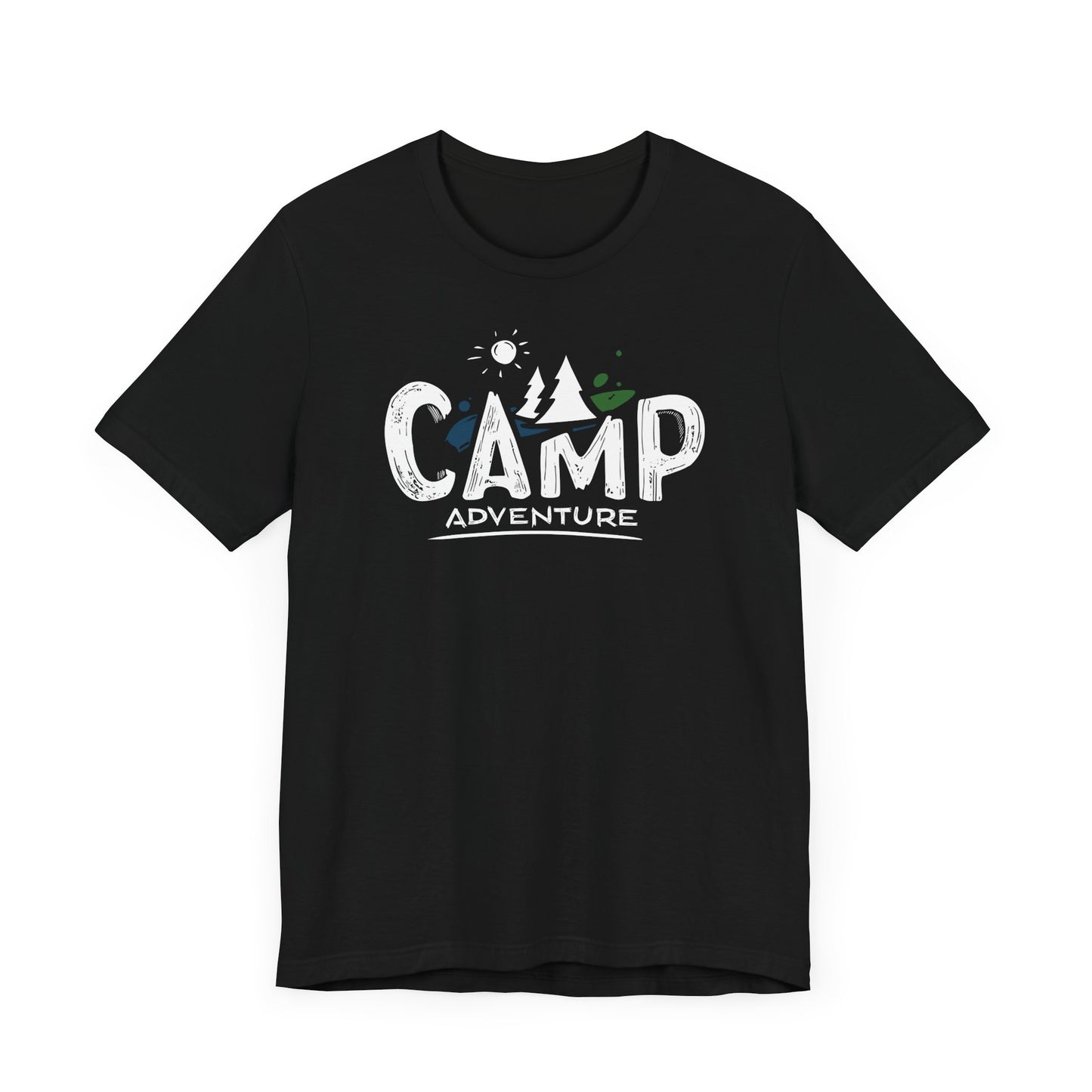 Camp Adventure T-Shirt – Mountain Outdoor Graphic Tee