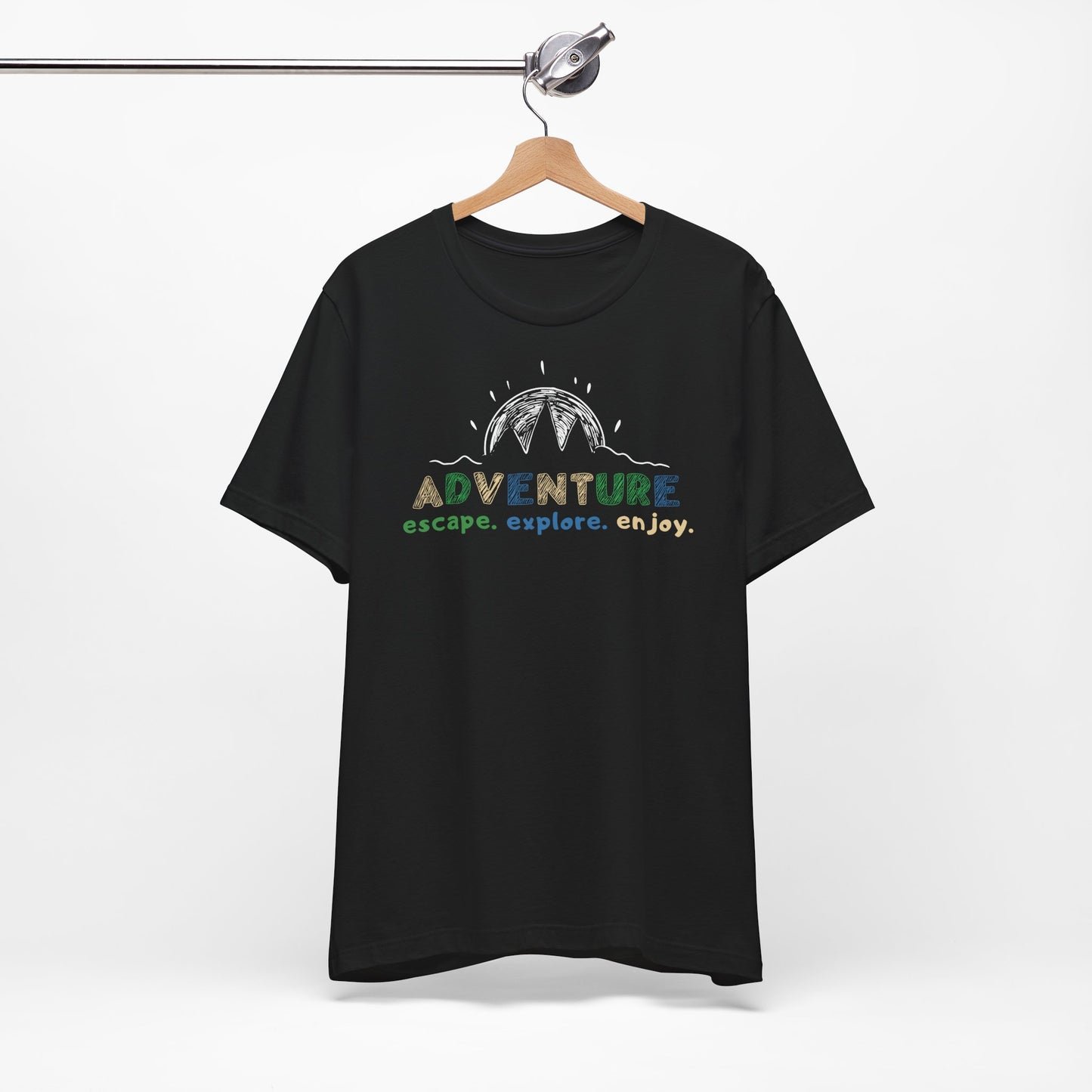 Adventure nature travel t-shirt from WildVero for hikers and outdoor lovers