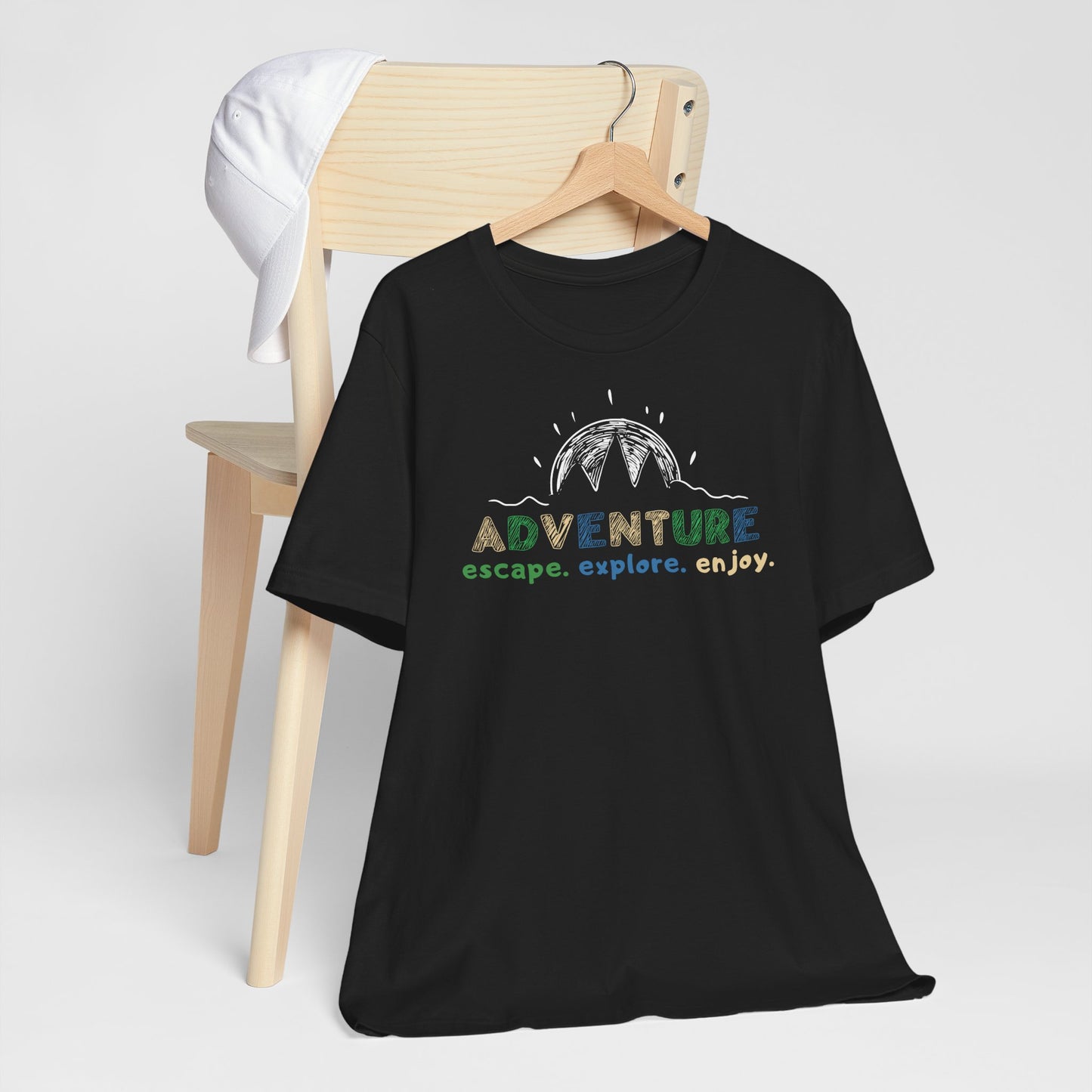 Adventure nature travel t-shirt from WildVero for hikers and outdoor lovers