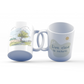 Live Close to Nature Mug – 11oz Sublimation Ceramic Mug, Nature Inspired Coffee Cup