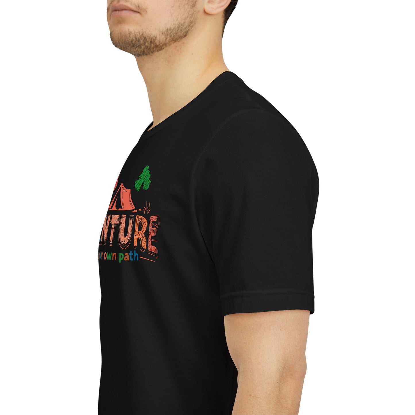 "Adventure – Create Your Own Path" Outdoor Camping T-Shirt