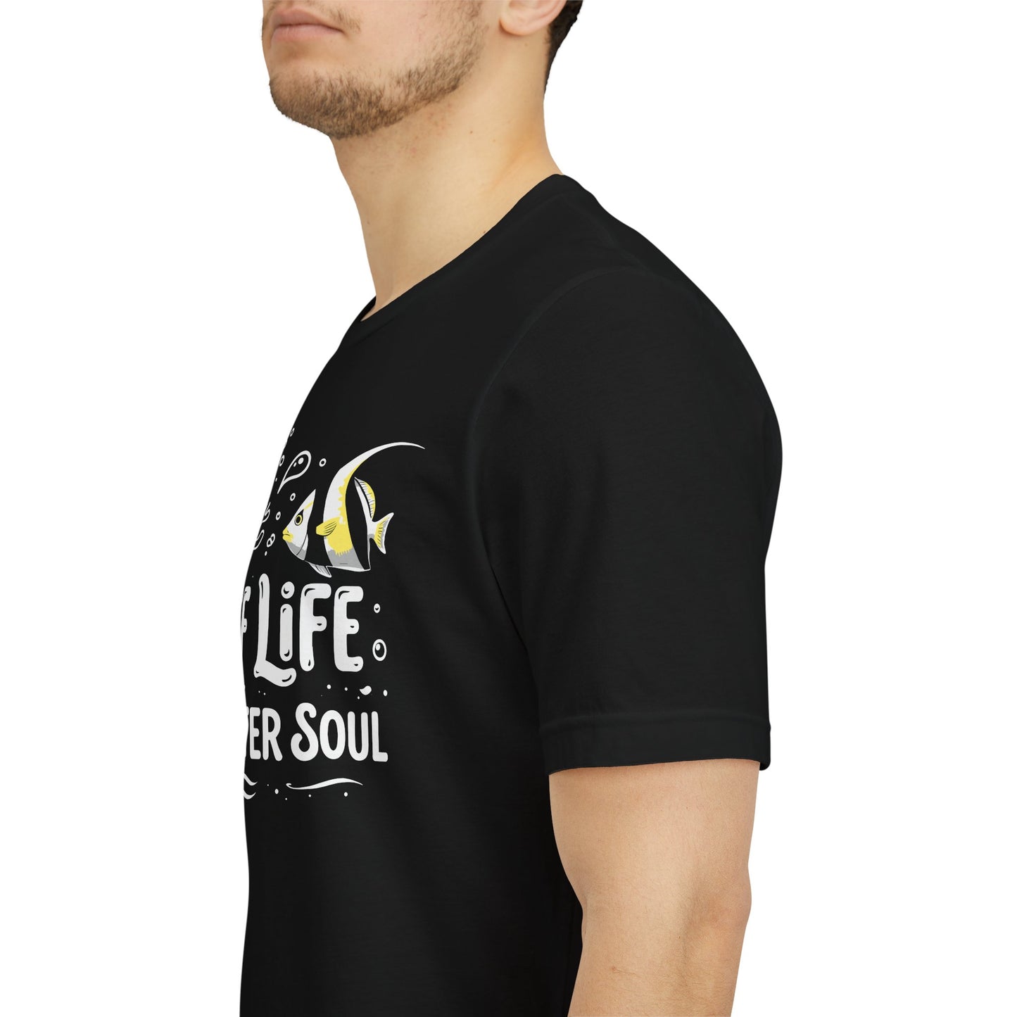 Reef Life Saltwater Soul T-Shirt – Ocean Lover Graphic Unisex Tee