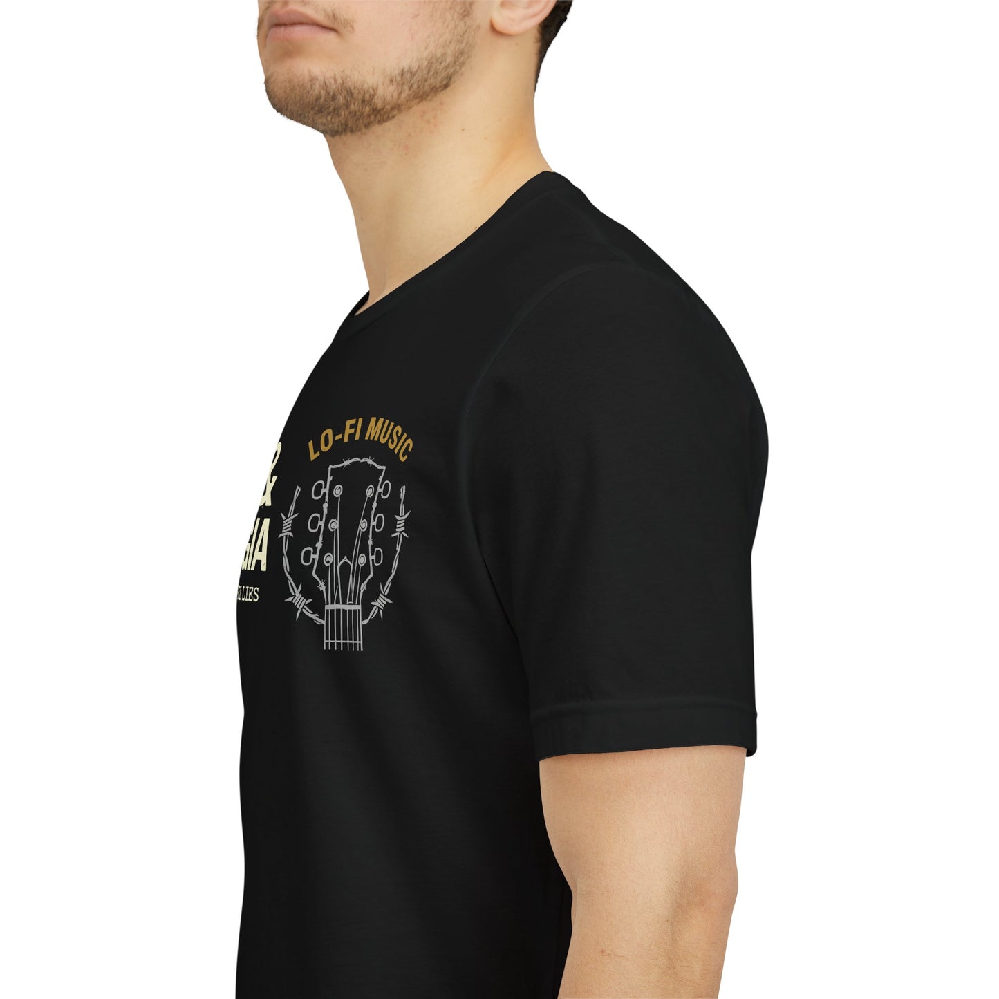 WildVero™ "Noise & Nostalgia" T-Shirt | Lo-Fi Music & Grunge Guitar Tee