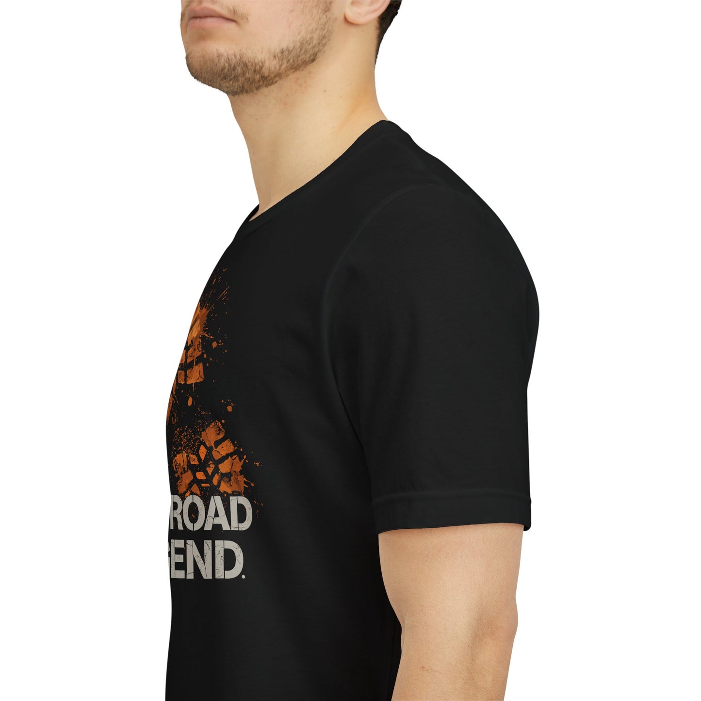 "Dirt Road Legend" – Rugged Off-Road & Hiking Graphic T-Shirt