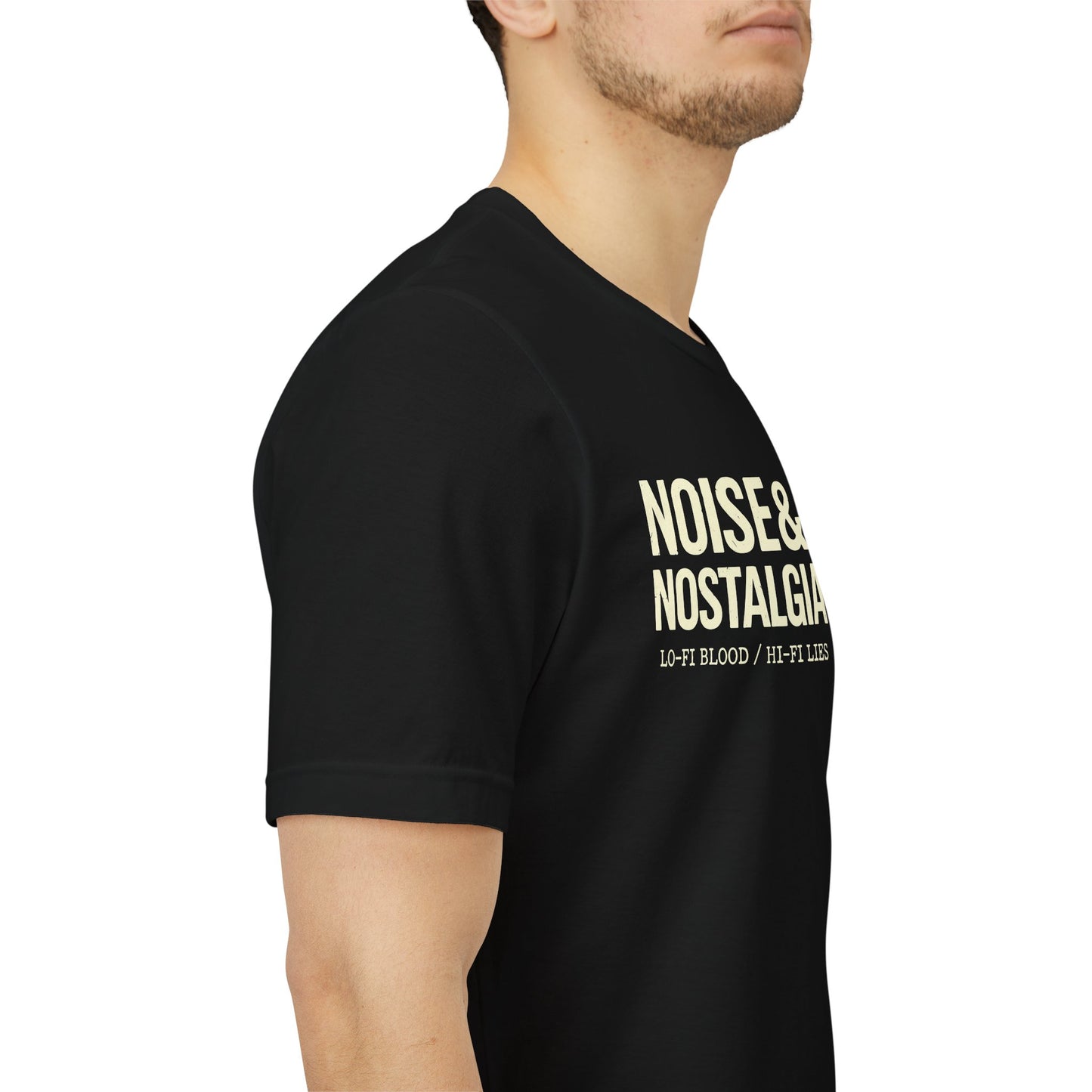 WildVero™ "Noise & Nostalgia" T-Shirt | Lo-Fi Music & Grunge Guitar Tee