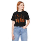 Black Acoustic Heritage t-shirt with five vintage acoustic guitars in warm earth tones