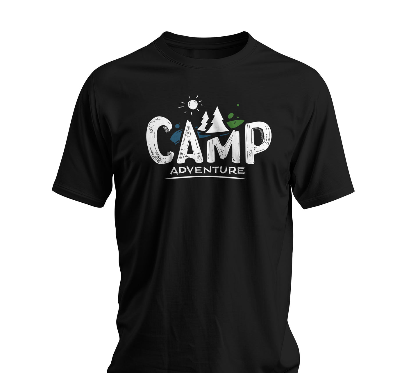 Camp Adventure T-Shirt – Mountain Outdoor Graphic Tee