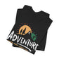 Adventure Wander More Worry Less T-Shirt – Mountain Hiking Graphic Tee