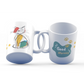 Good Morning Cat Mug – 11oz Sublimation Ceramic Mug, Cute Cat Coffee Cup