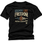 Sounds Like Freedom T-Shirt – Music Graphic Unisex Tee, Rhythm & Revolution Shirt