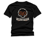 Cycling Skull T-Shirt | Born From Metal Bike Chain Tee