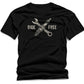 Ride Free T-Shirt – Biker Mechanic Graphic Tee, Motorcycle Garage Unisex Shirt