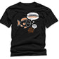 Currently Unimpressed Fish T-Shirt – Men’s Black Funny Marine Mood Tee | WildVero