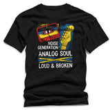 WildVero™ "Noise Generation" T-Shirt | Vintage Grunge Cassette & Punk Rock Tee