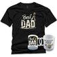 Best Dad Gift Set – Black T-Shirt and 11oz Mug, DTF Tee + Sublimation Mug