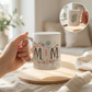 Floral Mom Mug – 11oz Sublimation Ceramic Mug, Cute Mother’s Day Coffee Cup