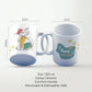 Good Morning Cat Mug – 11oz Sublimation Ceramic Mug, Cute Cat Coffee Cup