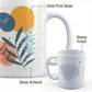 Create Your Future Mug – 11oz Sublimation Ceramic Mug, Abstract Art Coffee Cup