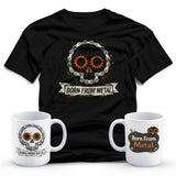 Born From Metal Gift Set – T-Shirt and 11oz Mug, DTF Tee + Sublimation Mug
