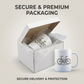 Cycling Mug – 11oz Sublimation Ceramic Mug, Minimal Bicycle Coffee Cup