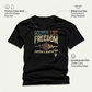 Sounds Like Freedom T-Shirt – Music Graphic Unisex Tee, Rhythm & Revolution Shirt
